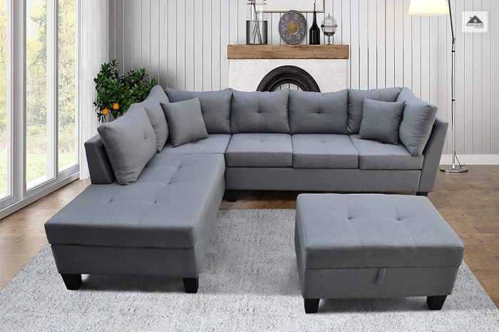 L-Shaped Sectional Couch