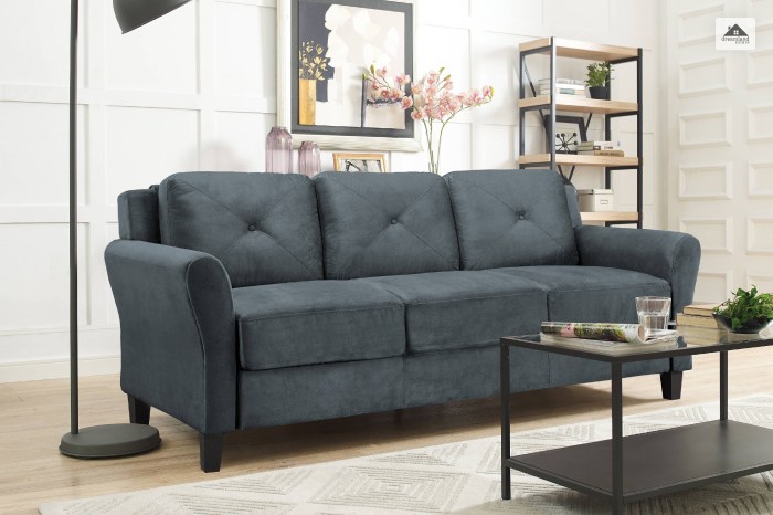 Wesley Microfiber Sofa