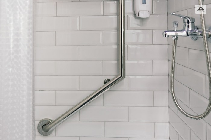 Curvy Shower Standing Handle 