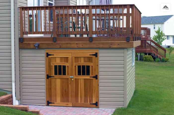 A Secret Room Under Deck