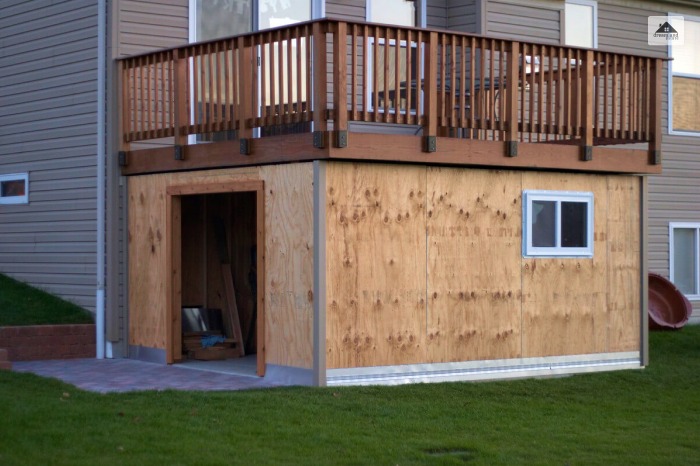 Build A Store Room Under Your Deck