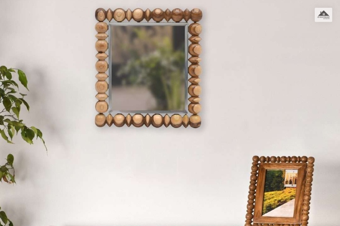 Levon Natural Wall Mirror