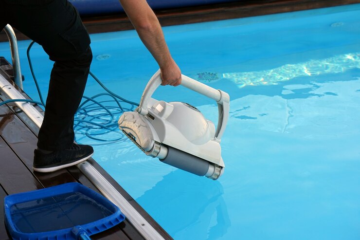 Vacuuming for a Sparkling Clean Pool