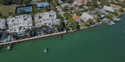 ird's eye view of oceanfront properties to symbolize finding your dream house in Golden Beach