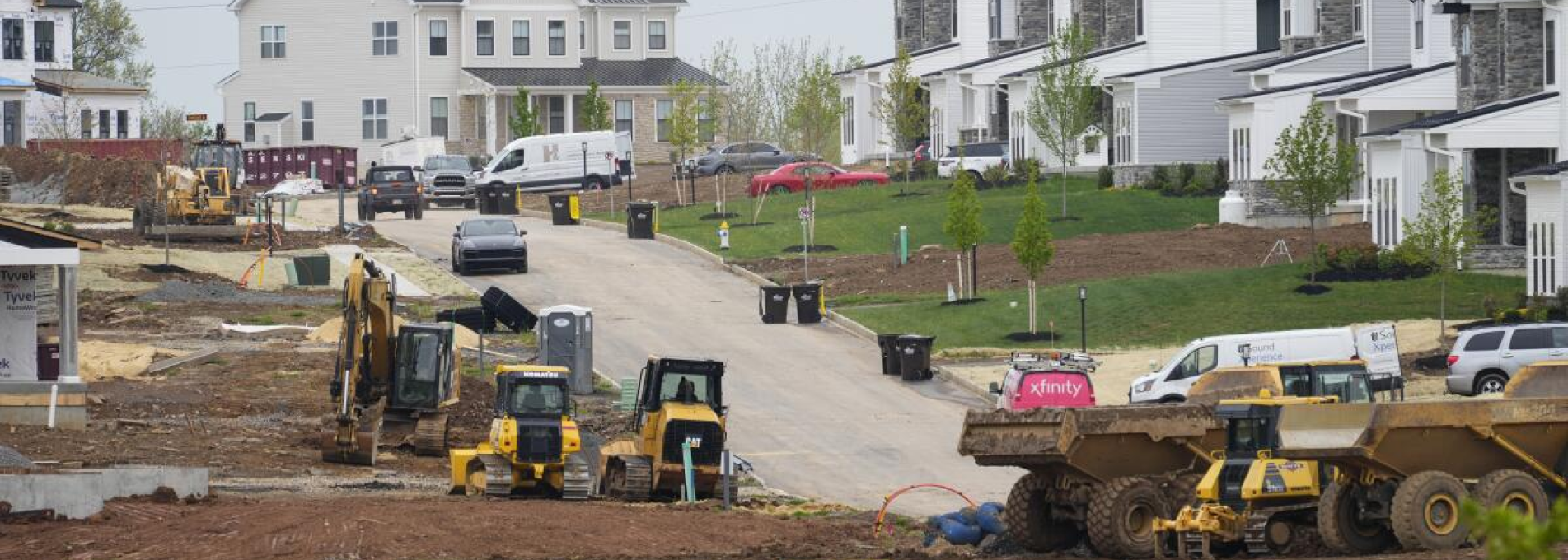 Homebuilders Step Up Construction Of Single-Family Homes