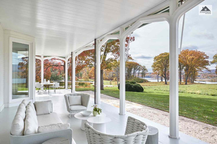 Laid-Back Porch With Lounge Chairs