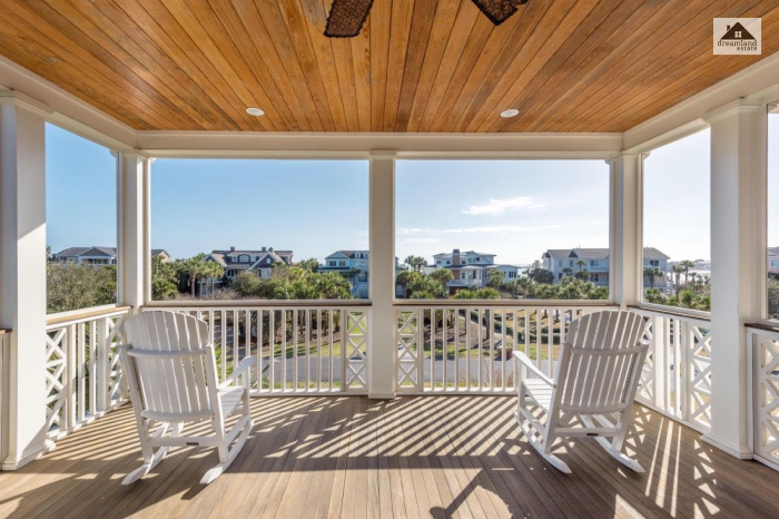 Open Porch With A View