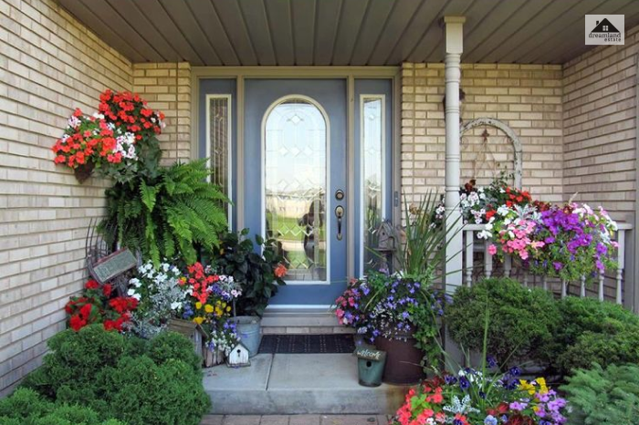 Porch With Florals