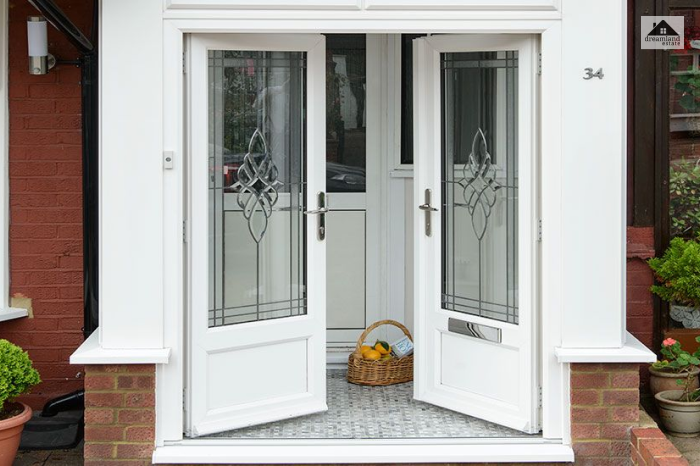 Porch With French Doors