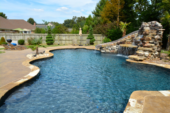 Rustic Background Pool