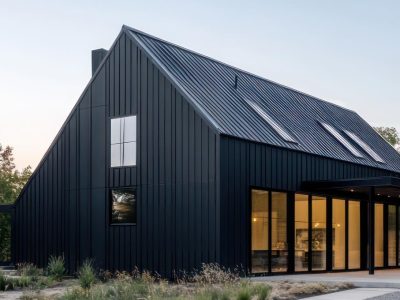 black barndominium ideas